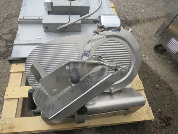 One Globe 14 Inch Deli Slicer. 120 Volt.