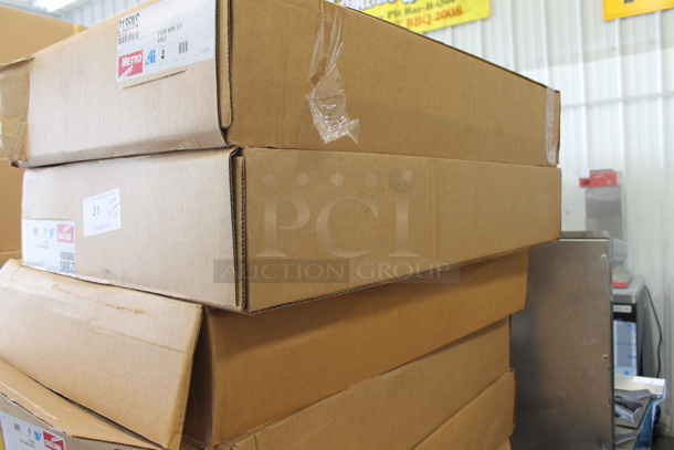 5 BRAND NEW! Boxes of 4 Metro 2136NS Chrome Finish Wire Shelves. 5 Times Your Bid! - Image 4 of 4