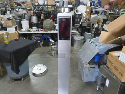 One Dahua Technology Thermal Temperature Station. #AS17213X-T1. This Is A Facial Recognition Temperature Screening Station. $3374.98