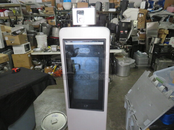 One Dahua Technology Thermal Temperature Station. #AS17213X-T1. This Is A Facial Recognition Temperature Screening Station. $3374.98 - Image 2 of 4