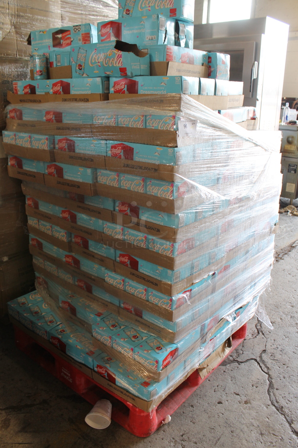 91 BRAND NEW! Flats of 30 Coca Cola Dreamworld Cans. Total of 2,730 Cans. 91 Times Your Bid! - Image 3 of 4
