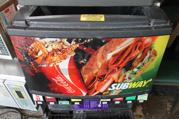 Manitowoc QY0424A  Stainless Steel Commercial Ice Head on SerVend MD-175 Stainless Steel Commercial 8 Flavor Carbonated Beverage Machine. 115 Volts, 1 Phase. - Image 4 of 8