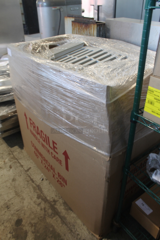 ALL ONE MONEY! Lot of BRAND NEW Gray Poly Shelf Pieces - Image 2 of 5