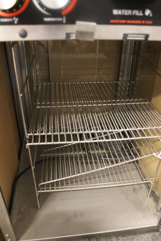 Hatco Flav-r-fresh Stainless Steel Commercial Countertop Heated Holding Cabinet Merchandiser. Tested and Working! - Image 3 of 3