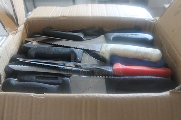 50 SHARPENED Stainless Steel Serrated Knives. 50 Times Your Bid! - Image 1 of 7