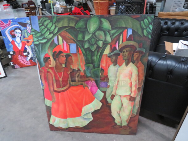 One Canvas Painting 35X44 - Image 1 of 1