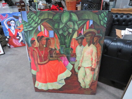 One Canvas Painting 35X44