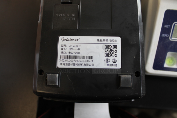 Penn Scale CM-101 30 Pound Capacity Stainless Steel Commercial Countertop Food Portioning Scale w/ GP-2120TF Receipt Printer. 115 Volts, 1 Phase. - Image 4 of 6