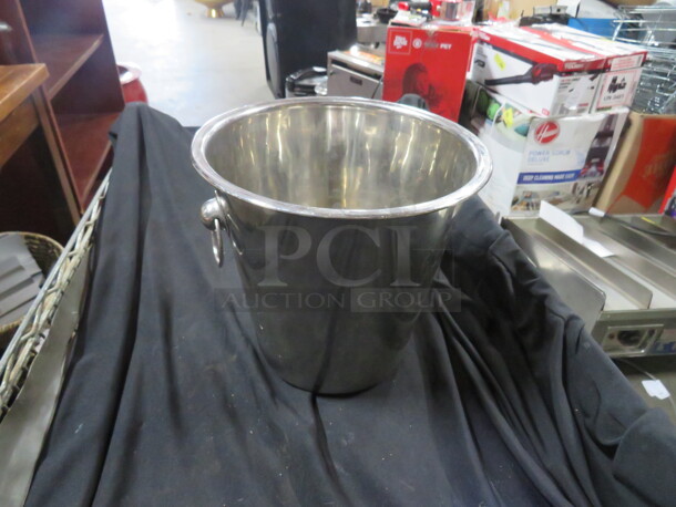 One Stainless Steel Wine/Champagne Bucket.