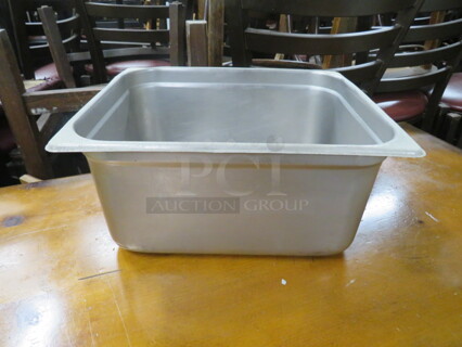 1/2 Size 6 Inch Deep Hotel Pan. 2XBID