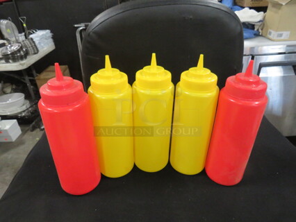 NEW 32oz Adcraft Squeeze Bottles. 5XBID