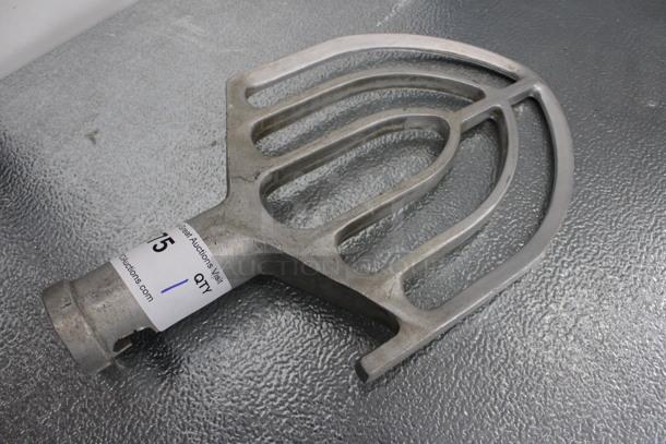 Metal Commercial 30 Quart Paddle Attachment for Hobart Mixer. 9.5x3x16.5 - Image 1 of 3