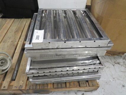 One Lot Of Assorted Hood Vents.