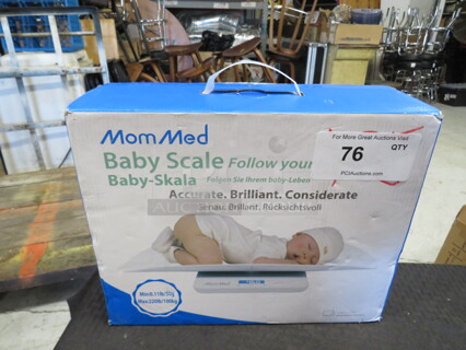 One NEW Mom Med Baby Scale.