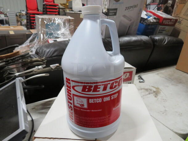 NEW Gallon Betco One Step Floor Cleaner. 4XBID NO SHIPPING!