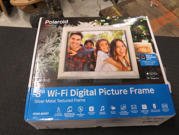 One NEW Polaroid Wifi Digital Picture Frame. - Image 1 of 1