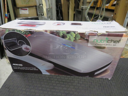 One NEW Nutri Chef Vacuum Sealer. #PKVS18SL.