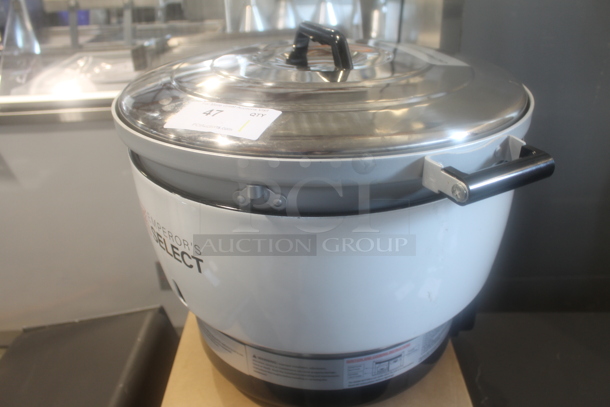 BRAND NEW! Emperor's Select 478EGRC140NG Metal Commercial Countertop Natural Gas Powered Rice Cooker. 28,000 BTU. - Image 3 of 7