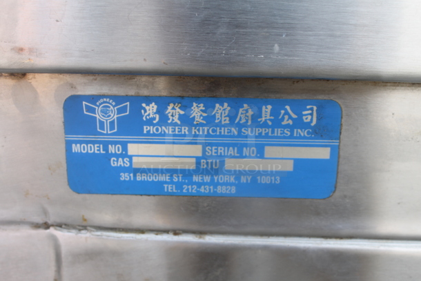 Stainless Steel Commercial Table w/ 2 Under Shelves.  - Image 5 of 5