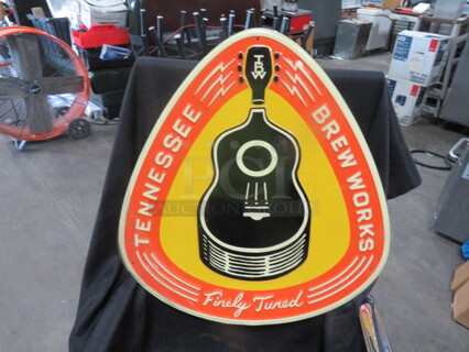 One 22X24 Tn Brew Works Tin Sign.