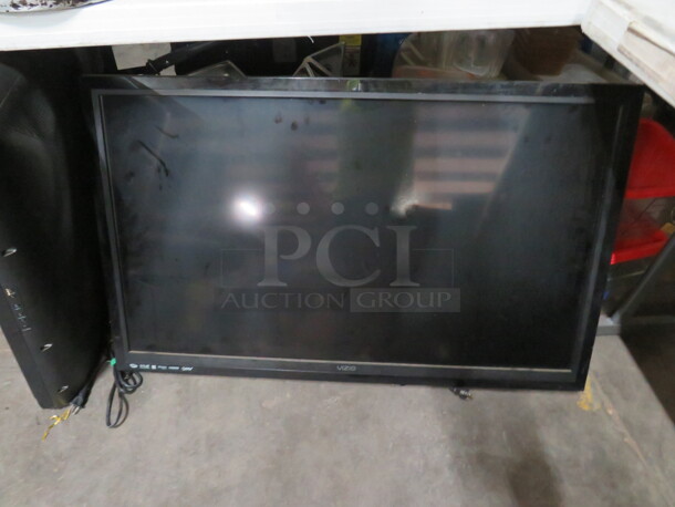 One Vizio 42 Inch TV With Remote. #E420AR. 120 Volt.  - Image 1 of 1