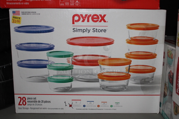 Pyгех. Simply Store - 28pc & 18pc Set. 2x your Bid.  - Image 1 of 1