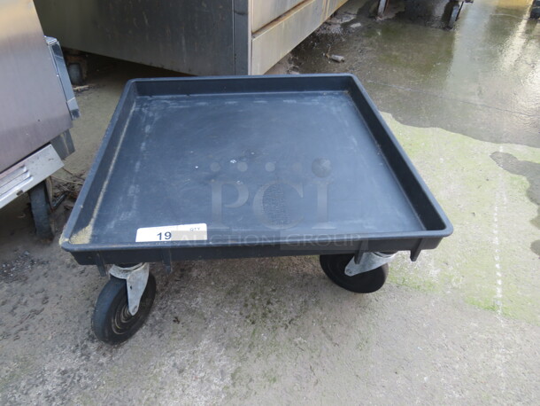 One Dish Rack Dolly On Casters. - Image 1 of 1