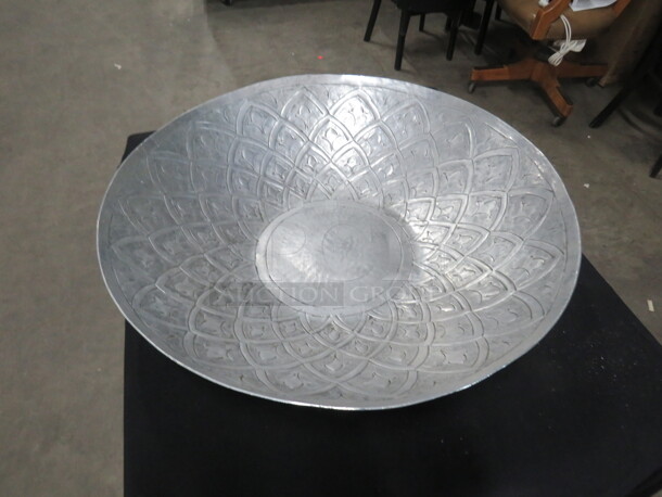One 21X5 Aluminum Serving Bowl. - Image 1 of 2