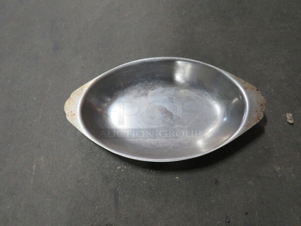 10.5X6 Stainless Steel Adcraft Appetizer Plate. 12XBID - Image 1 of 1