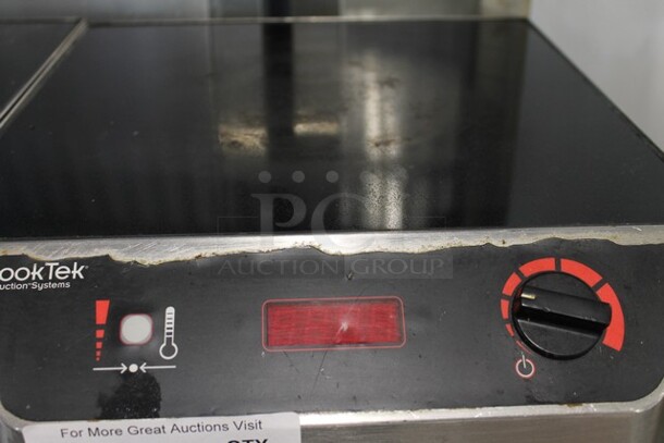 2016 CookTek MC3500 Stainless Steel Commercial Countertop Electric Powered Single Burner Induction Range. 120 Volts, 1 Phase. - Image 3 of 6