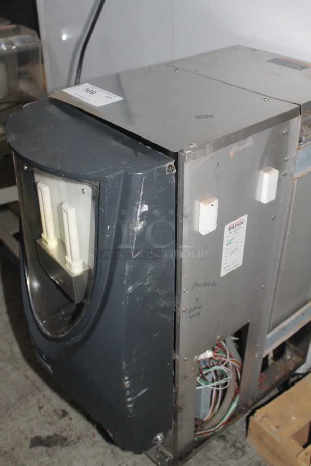 Bunn IMIX-3 Metal Commercial Countertop Cappuccino Machine.  - Image 3 of 6