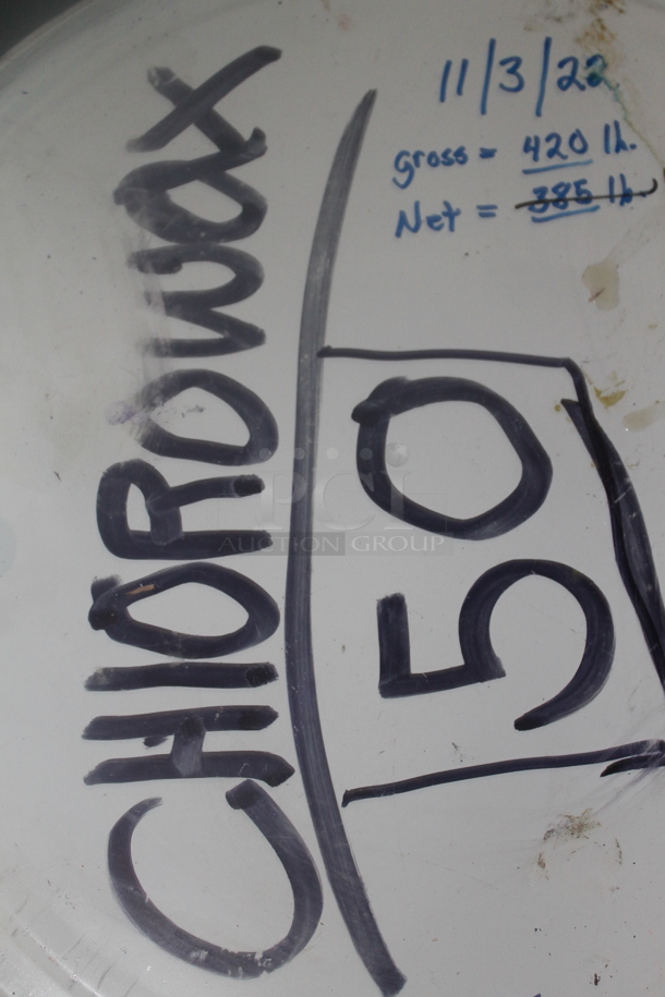 ALL ONE MONEY! Lot of 22 Barrels; Hexylene Glycol, Benzyl Alcohol, Acryloid Resin. BUYER MUST REMOVE. - Image 7 of 12