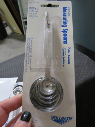 One Set Of NEW Vollrath Stainless Steel Measuring Spoons