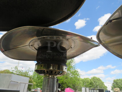 One Vulcan Propane Patio Heater.