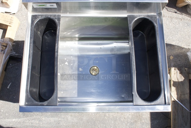 BRAND NEW SCRATCH & DENT! Regency 18" x 24" Underbar Ice Bin - 77 lb. - Image 10 of 10