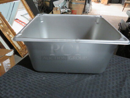 One NEW Vollrath 1/2 Size 6 Inch Deep Stainless Steel Food Pan. 