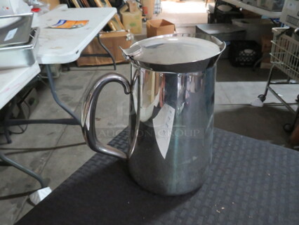 One NEW Vollrath  Stainless Steel Water Pitcher. #46398