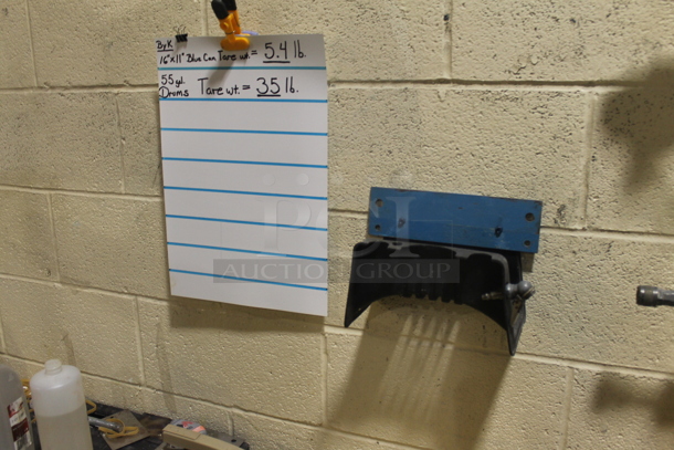 ALL ONE MONEY! Lot of Various Items; Hose Reel, Flashlight, Clips. BUYER MUST REMOVE. - Image 2 of 4