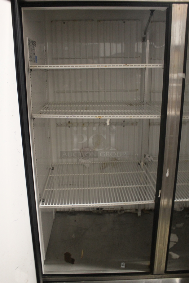 2013 True T-49F Commercial Stainless Steel Two Solid Door Reach-In Freezer With Polycoated Shelves. 115V, 1 Phase. Tested and Working! - Image 4 of 6