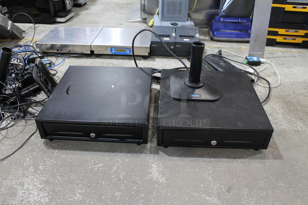 ALL ONE MONEY! Lot of Various Items Including 2 Scales, 2 Metal Cash Drawer, 2 Epson Receipt Printers and Cords - Image 3 of 8