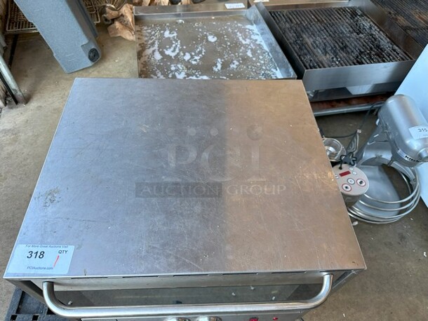 Star Holman CCOH-3NB Stainless Steel Commercial Countertop Electric Powered Convection Oven w/ View Through Door and Metal Oven Racks. 115 Volts, 1 Phase. Tested and Working! - Image 2 of 4