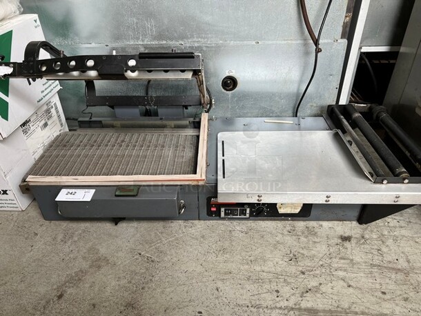 Heat Seal Model HS-1520D Metal Commercial Countertop Heat Sealer w/ 2 Boxes of Tufflex Premium Shrink Film. 115 Volts, 1 Phase. 51x22x12. Tested and Working! - Image 2 of 8