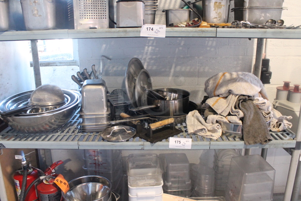 ALL ONE MONEY! Tier Lot of Various Items Including Metal Bowls and Utensils - Image 1 of 4