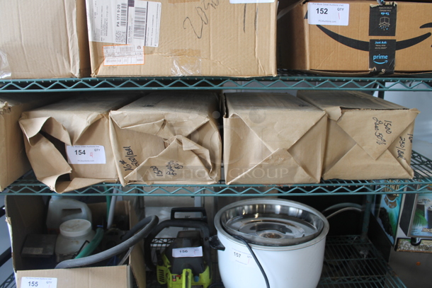 ALL ONE MONEY! Lot of 4 Bags of BRAND NEW Brown Paper Bags - Image 1 of 4