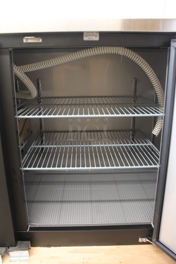 BRAND NEW SCRATCH AND DENT! 2023 Avantco 178UDD4HC Metal Commercial Direct Draw Kegerator w/ 2 Four Tap Kegerator Beer Dispenser. Stock Picture Used as Gallery Picture. 115 Volts, 1 Phase. Tested and Working! - Image 8 of 12