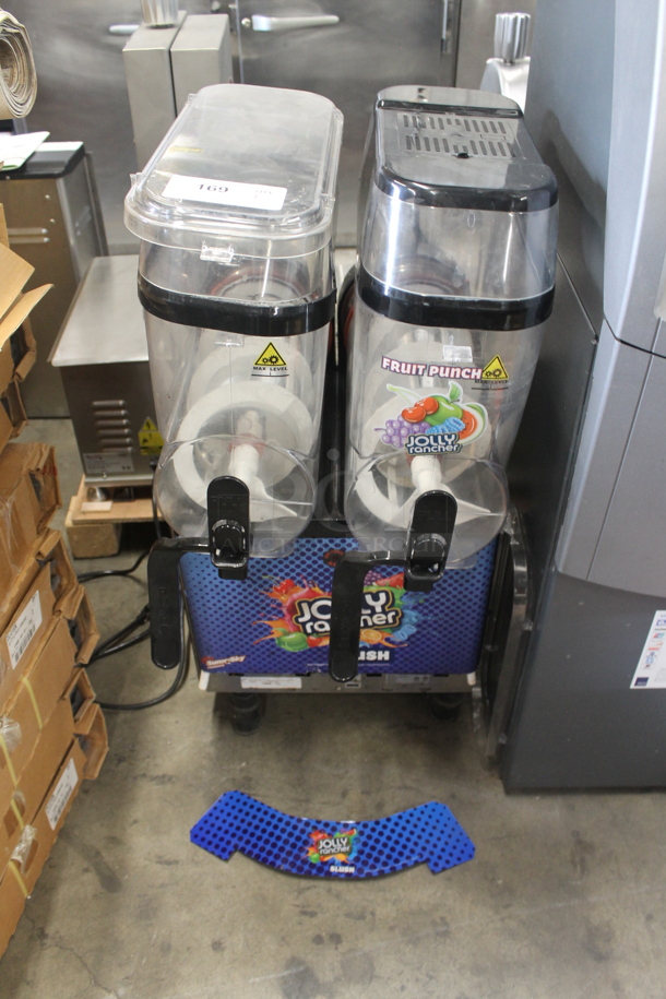 GBG Granitime 2 S/FF Metal Commercial Countertop 2 Hopper Slushie Machine. 115 Volts, 1 Phase. Tested and Working! - Image 1 of 8