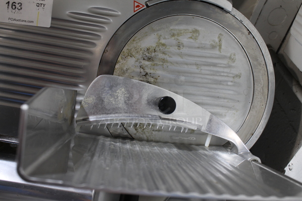 2017 Serv-Ware SLC-12 Stainless Steel Commercial Countertop Meat Slicer w/ Blade Sharpener. 110 Volts, 1 Phase. Tested and Working! - Image 6 of 7