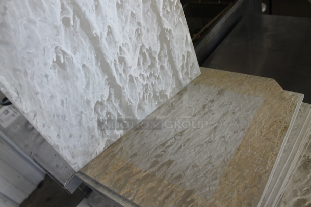 ALL ONE MONEIY! Lot of 10 Stone Pattern Tiles. - Image 4 of 4