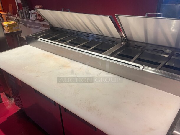 Working! Everest Commercial 72 inch Pizza Table NSF 115 Volt Tested and Working! - Image 4 of 9