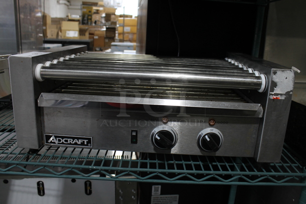 Avantco RG-09 Stainless Steel Commercial Countertop Hot Dog Roller. 120 Volts, 1 Phase. Tested and Working! - Image 2 of 4